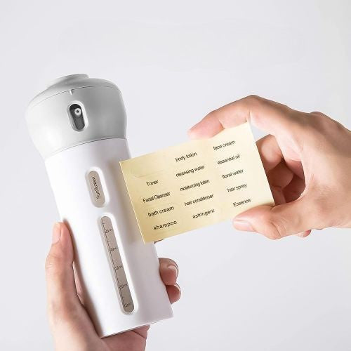 Fillie™ | 4-in-1 Travelling Dispenser